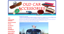 Desktop Screenshot of oldcaraccessories.co.uk