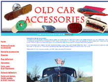 Tablet Screenshot of oldcaraccessories.co.uk